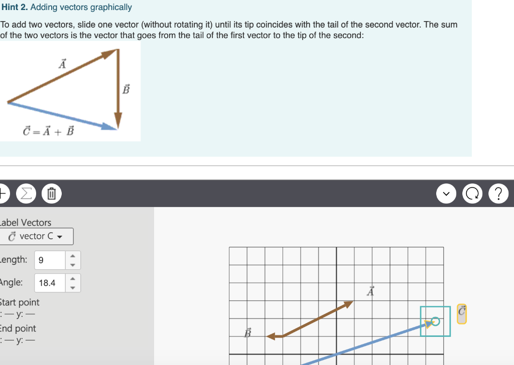 Solved Find The Length And Angle | Chegg.com