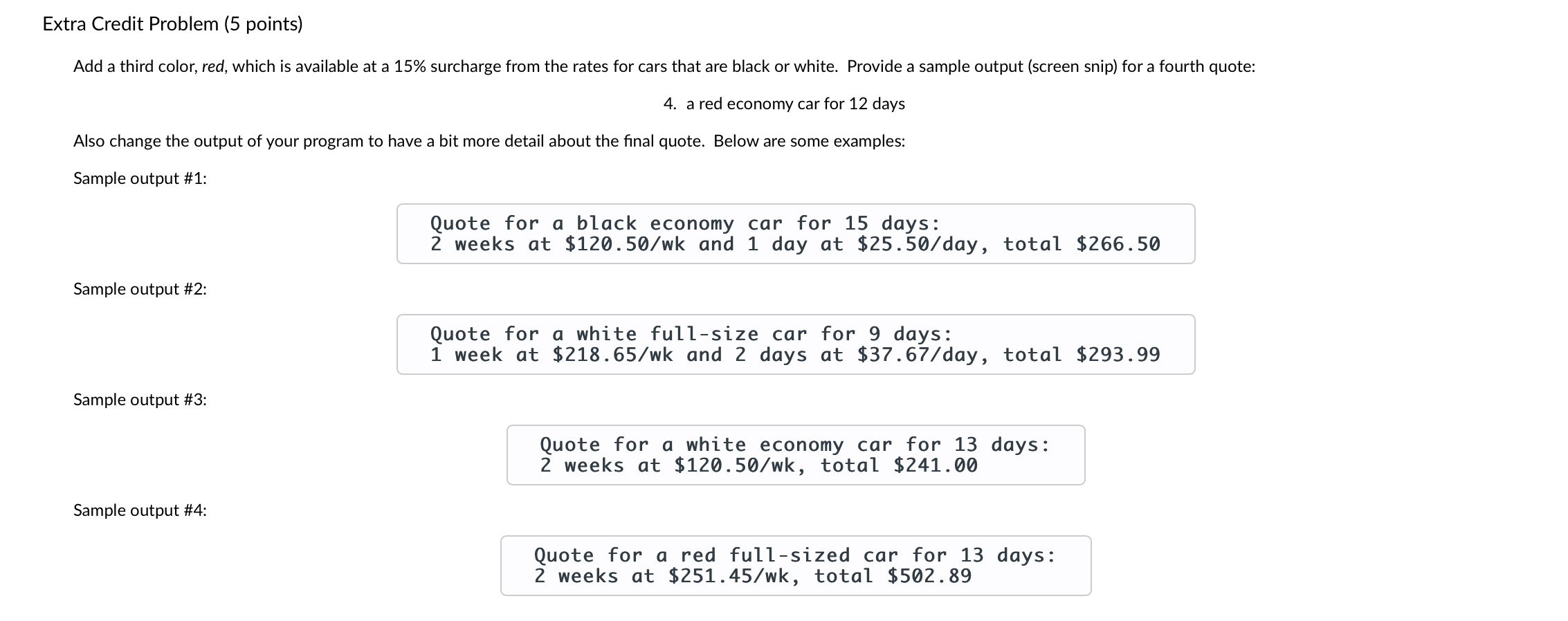 Solved Doing this project for a Java class and would like | Chegg.com
