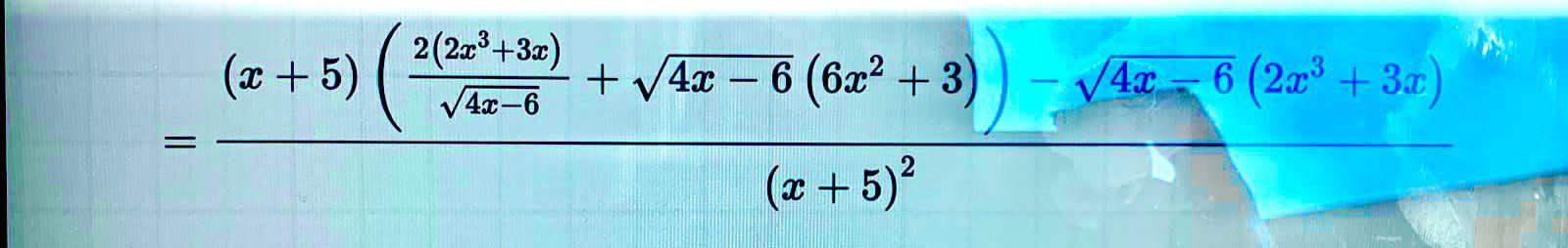 2 2x 3 )  2 6x 3 )= 40