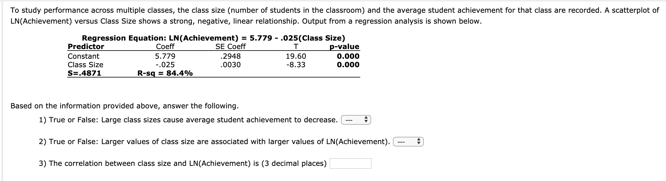 The Best Class Size for Maximum Student Performance