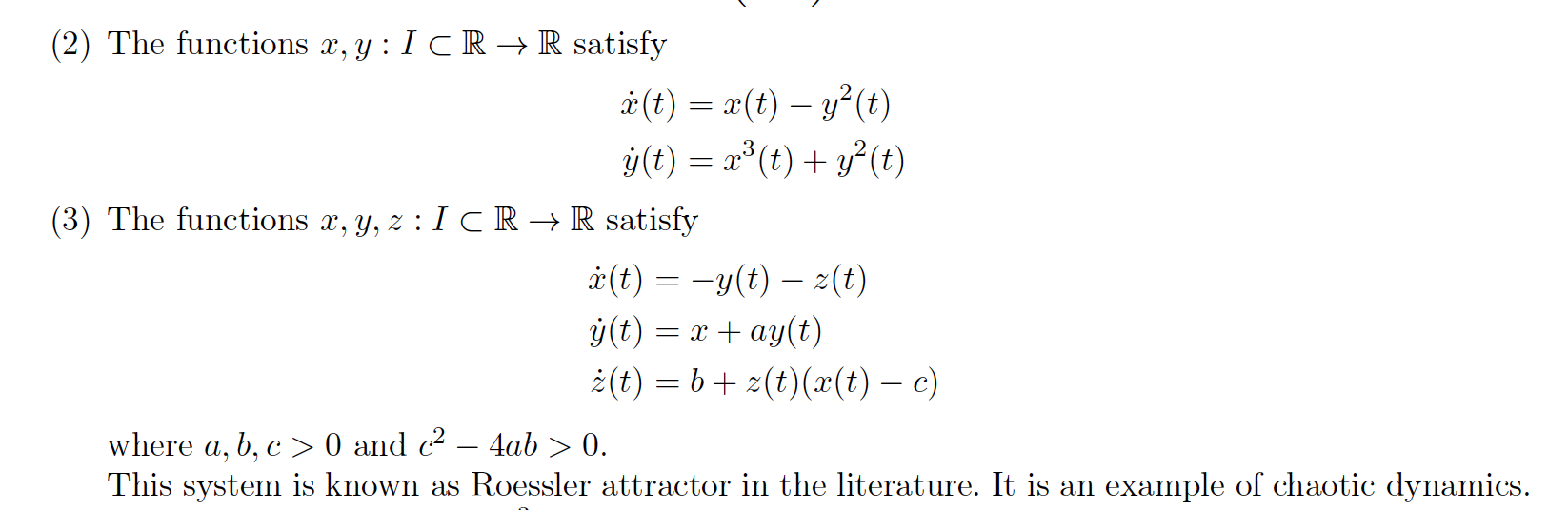 Solved Find The Equilibrium Points Of The Following Syste Chegg Com