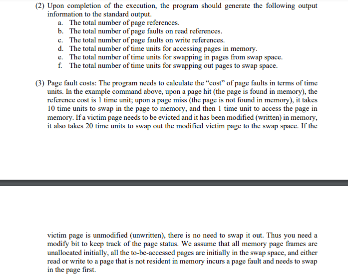 Programming Task Write a program that implements the | Chegg.com