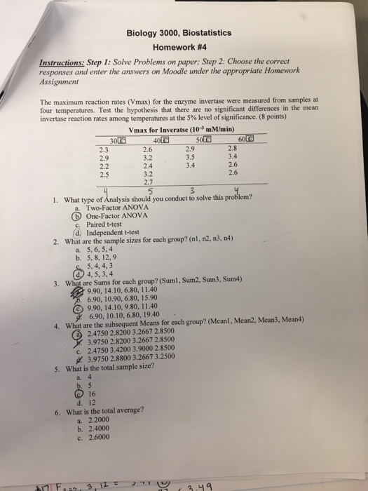 help with biostatistics homework