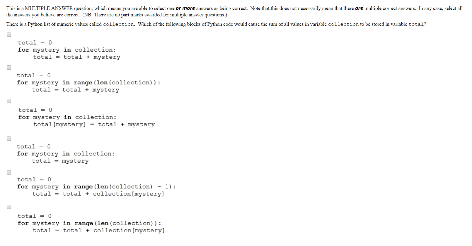 Solved There is a non-empty Python list of integers called | Chegg.com