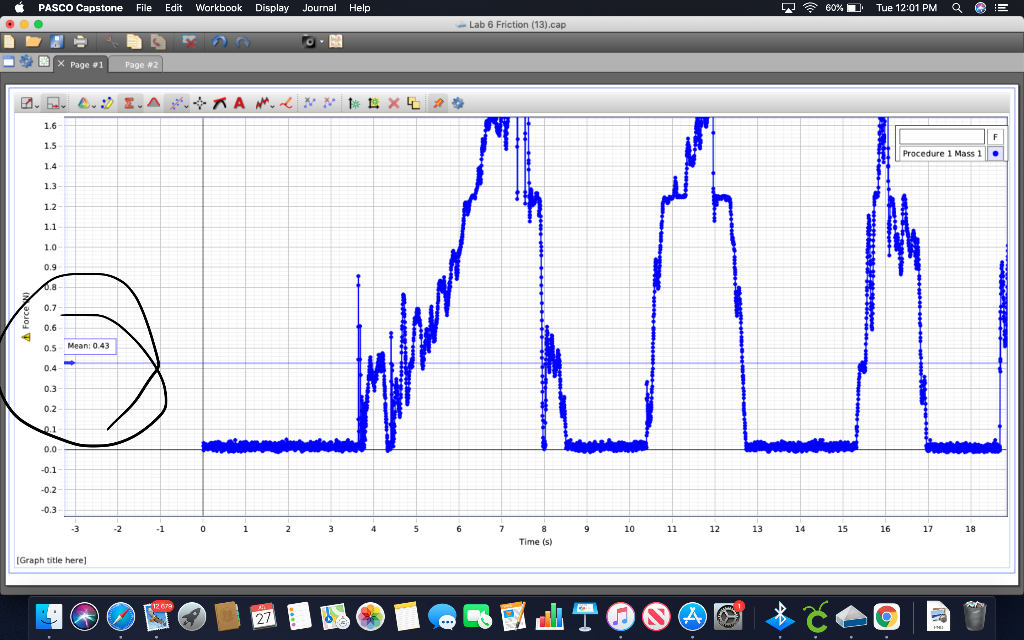 Solved PASCO Capstone File Edit Workbook Display Journal