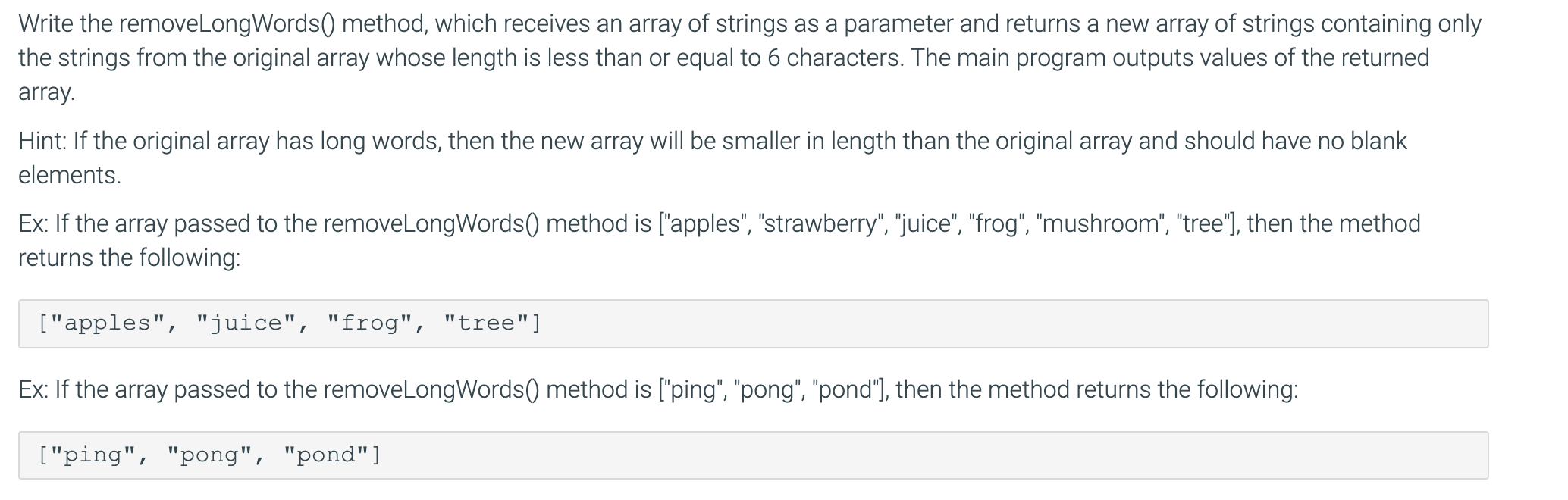 Solved import java.util.Arrays; /** * A class that allows a | Chegg.com