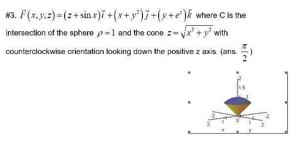 Solved 3 F X Y Z 2 Sin X I X Y V E K Whe Chegg Com