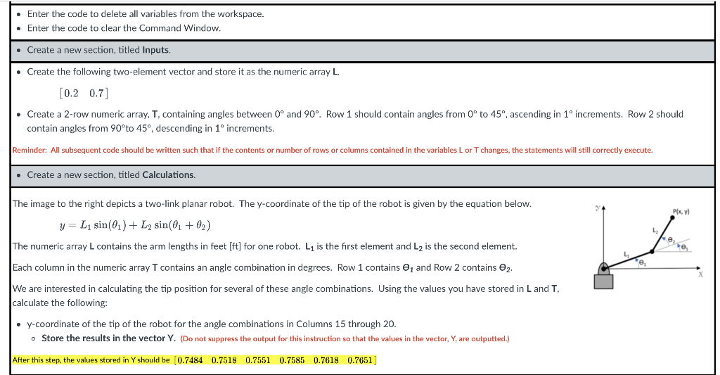 Solved - Enter the code to delete all variables from the | Chegg.com
