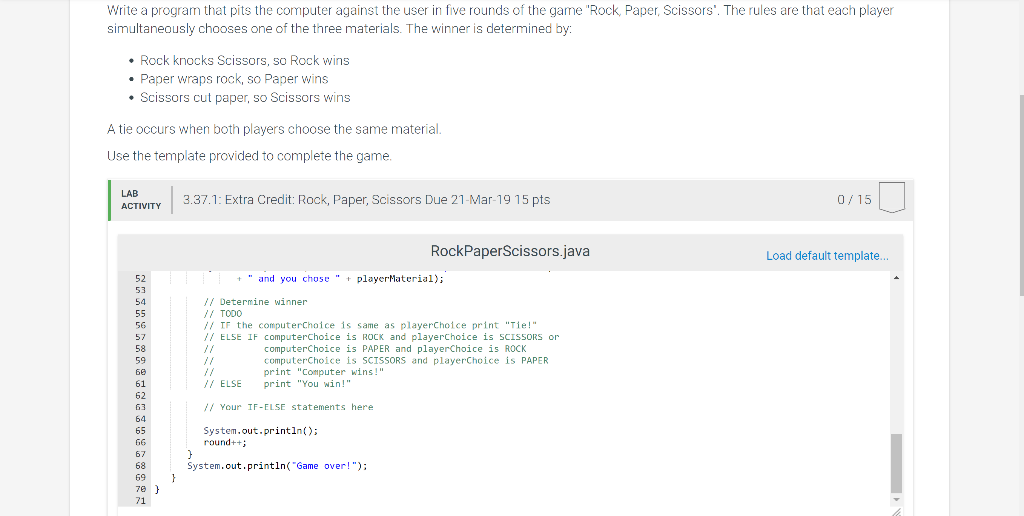 Solved Write a program that pits the computer against the | Chegg.com