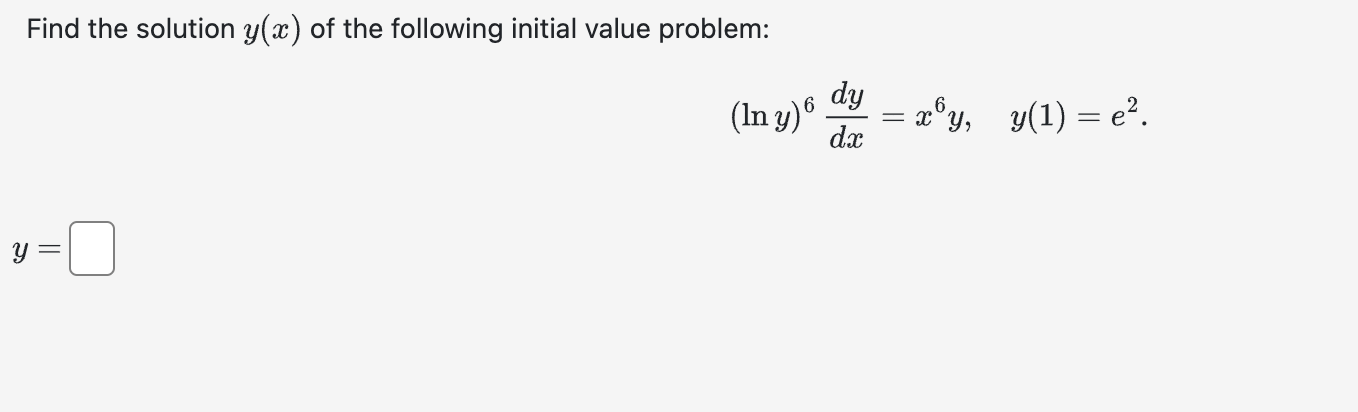 Solved I need help on this ordinary differential equations | Chegg.com