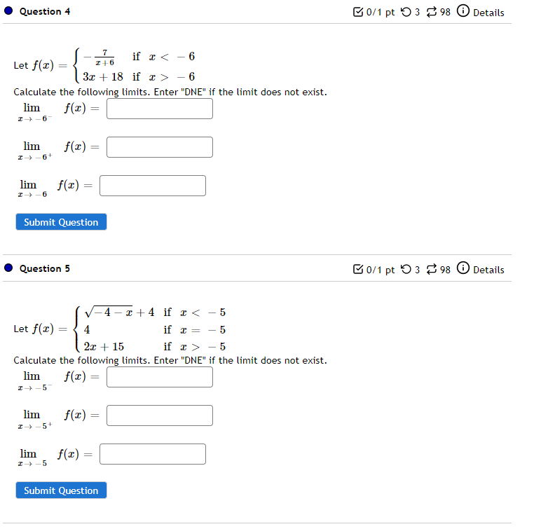 Solved Let F ( X ) = { − 7 X + 6 If X 