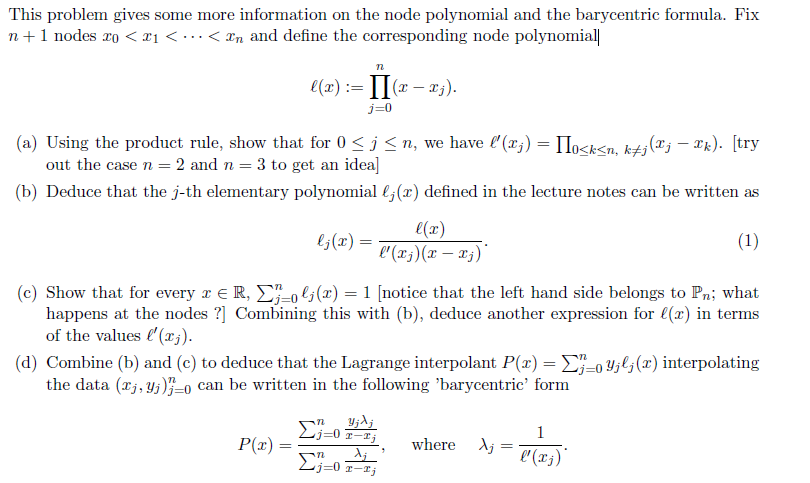 This Problem Gives Some More Information On The No Chegg Com