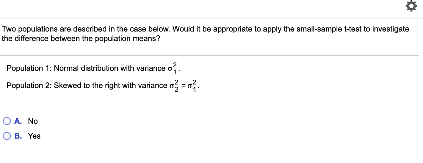 Solved In hypothesis testing for the difference between two | Chegg.com