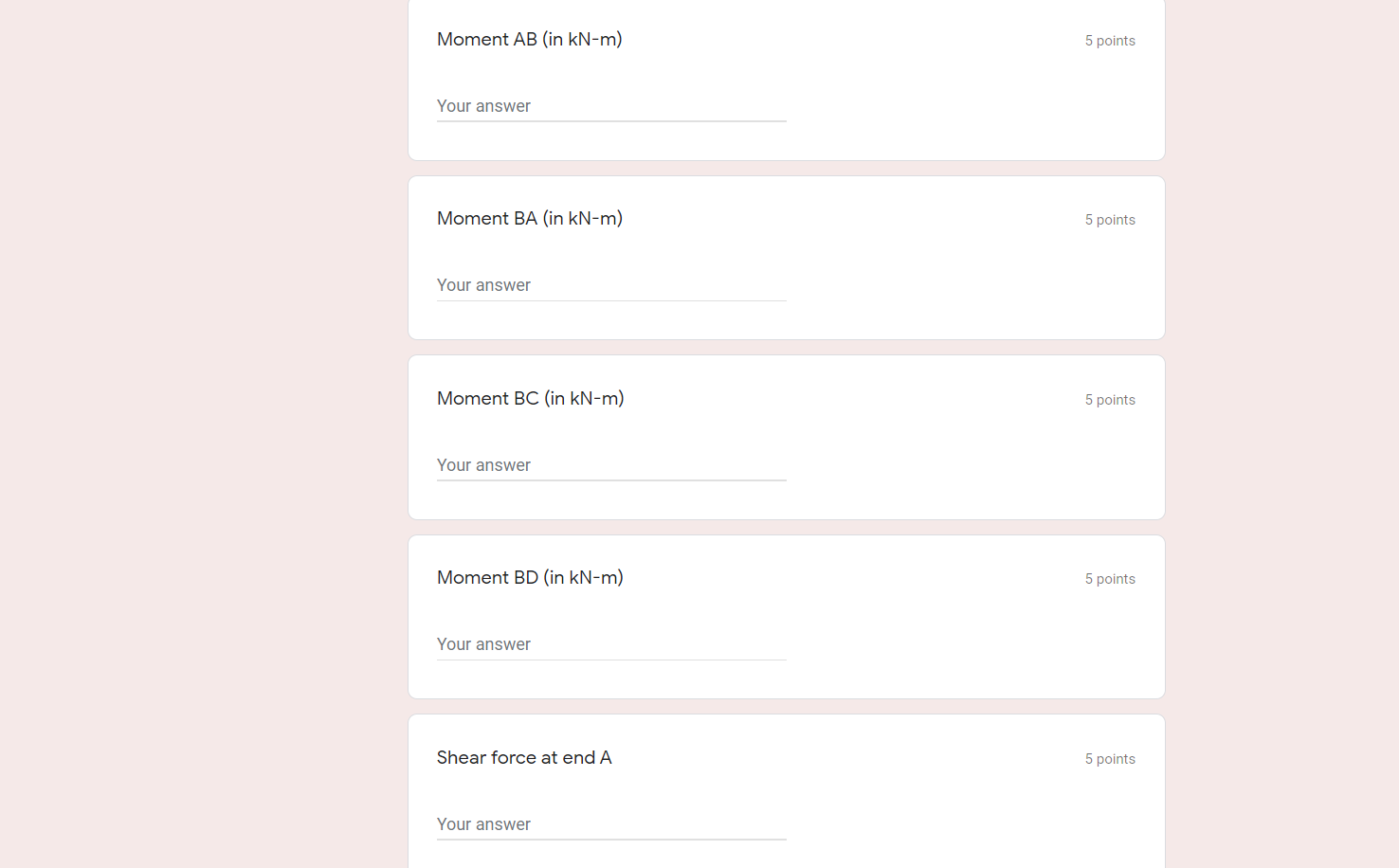 Solved Round of final answers to three (3) decimal places | Chegg.com