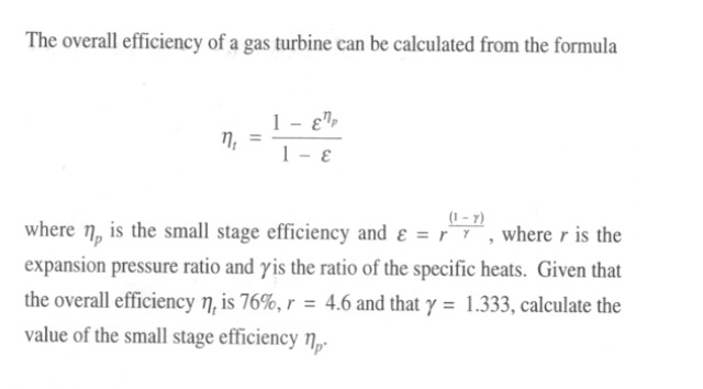 Turbine Efficiency Equation - Tessshebaylo