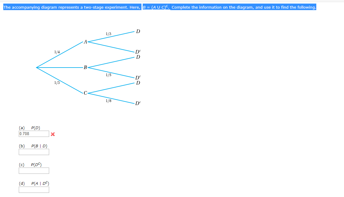 Solved The accompanying diagram represents a two-stage | Chegg.com