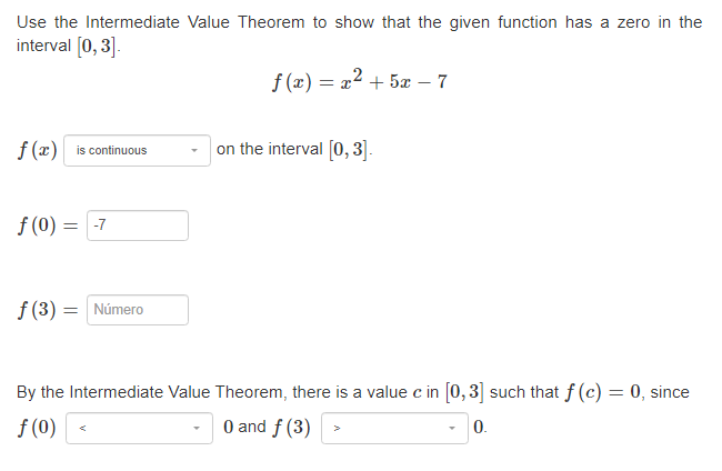Solved Use the Intermediate Value Theorem to show that the | Chegg.com
