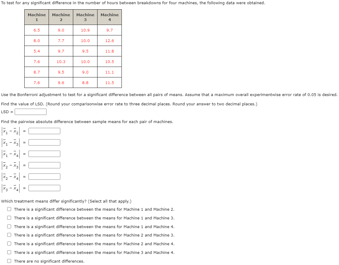 Solved To test for any significant difference in the number | Chegg.com