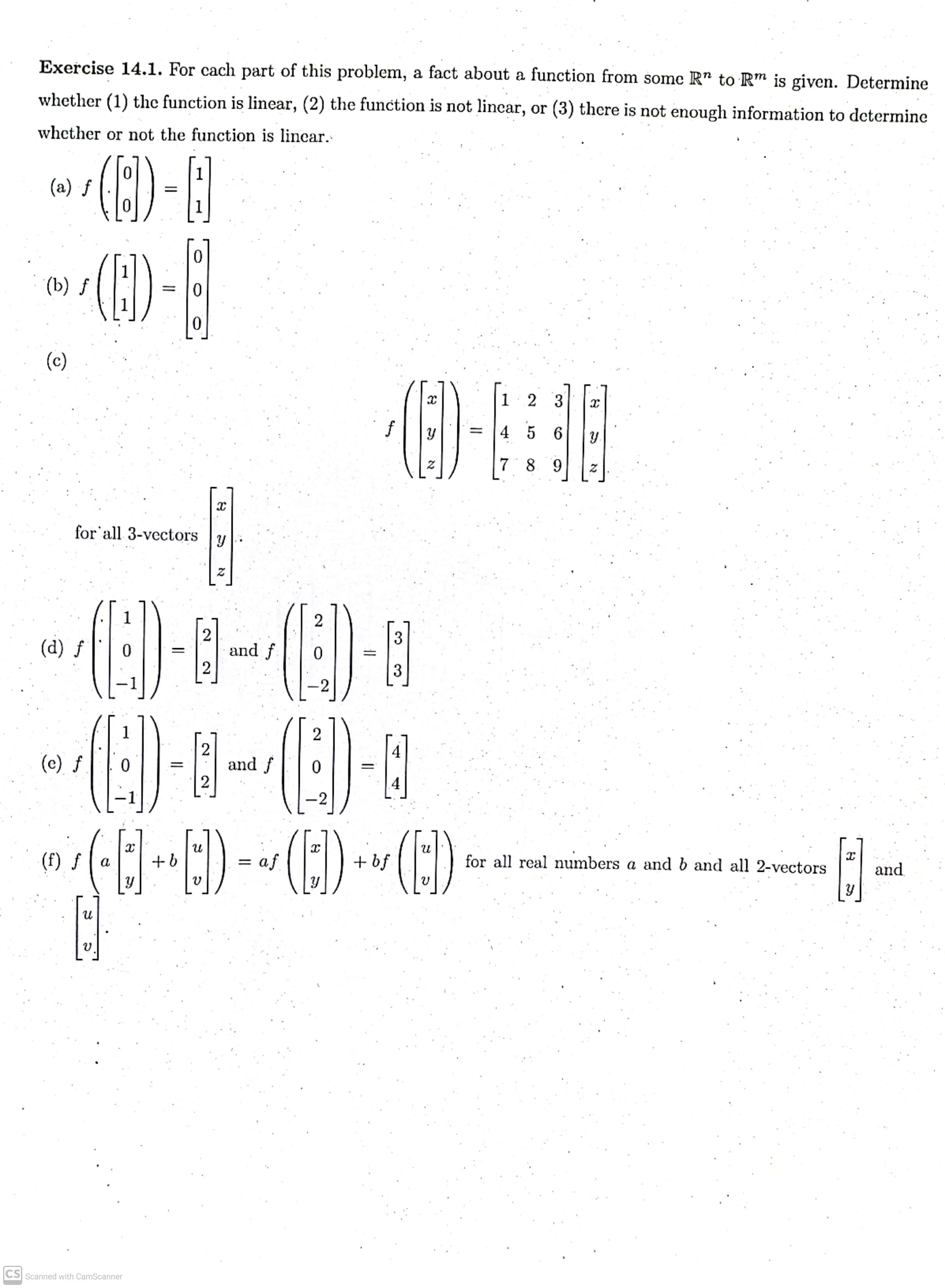 Solved Exercise 14.1. For cach part of this problem, a fact | Chegg.com