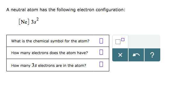 Ne Electron Configuration