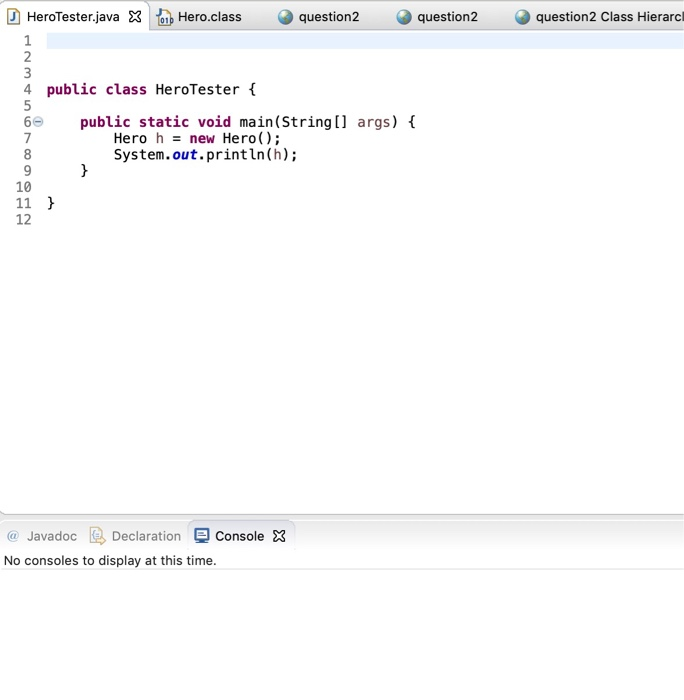Solved I need this done in Java. please use java doc on the | Chegg.com