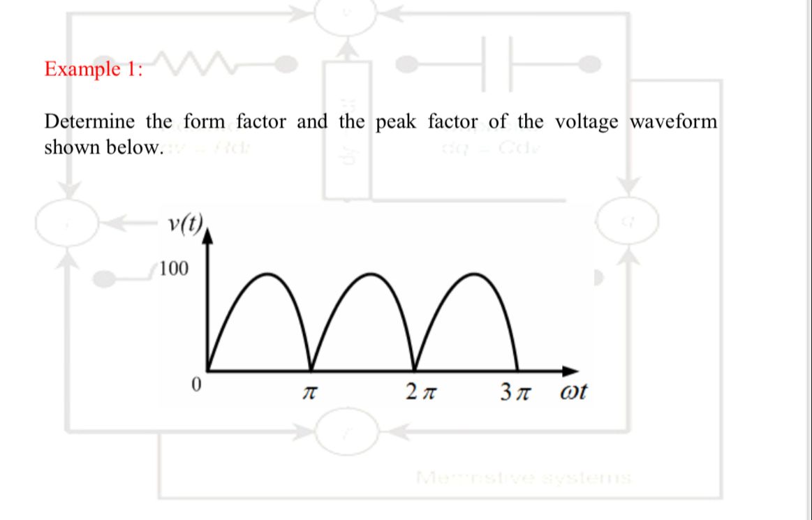 solved-example-1-determine-the-form-factor-and-the-peak-chegg