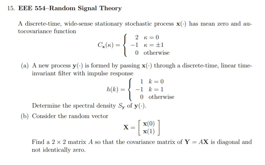 This is from a question paper and that's all the | Chegg.com