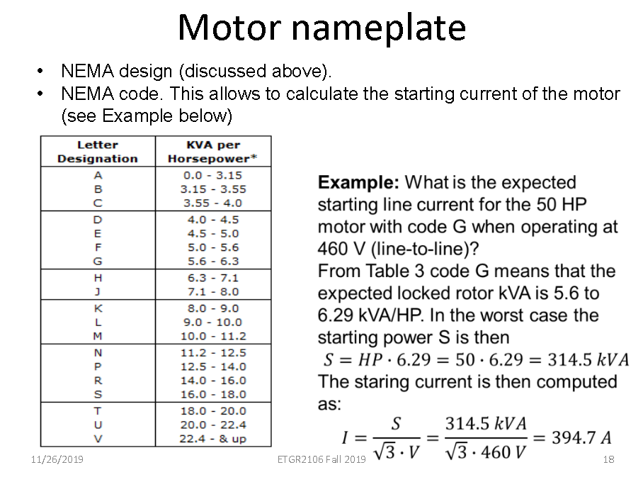 Nema Motor Design Letter | Webmotor.org