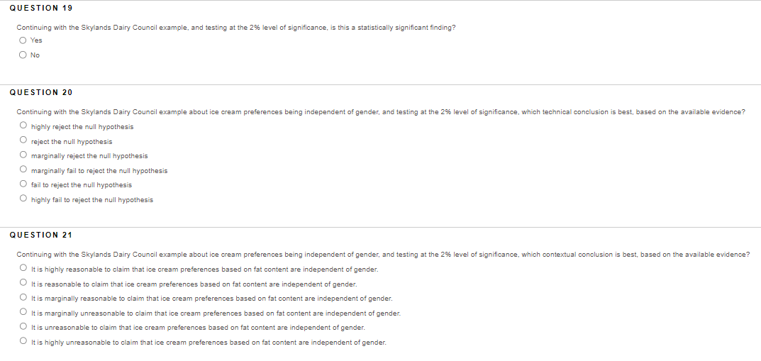 Complete the bivariate data table by indicating chegg