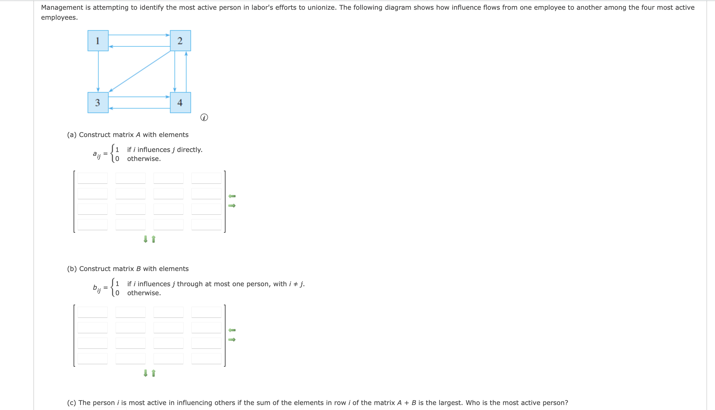 Solved Please Answer All Three Parts; A,B & C | Chegg.com