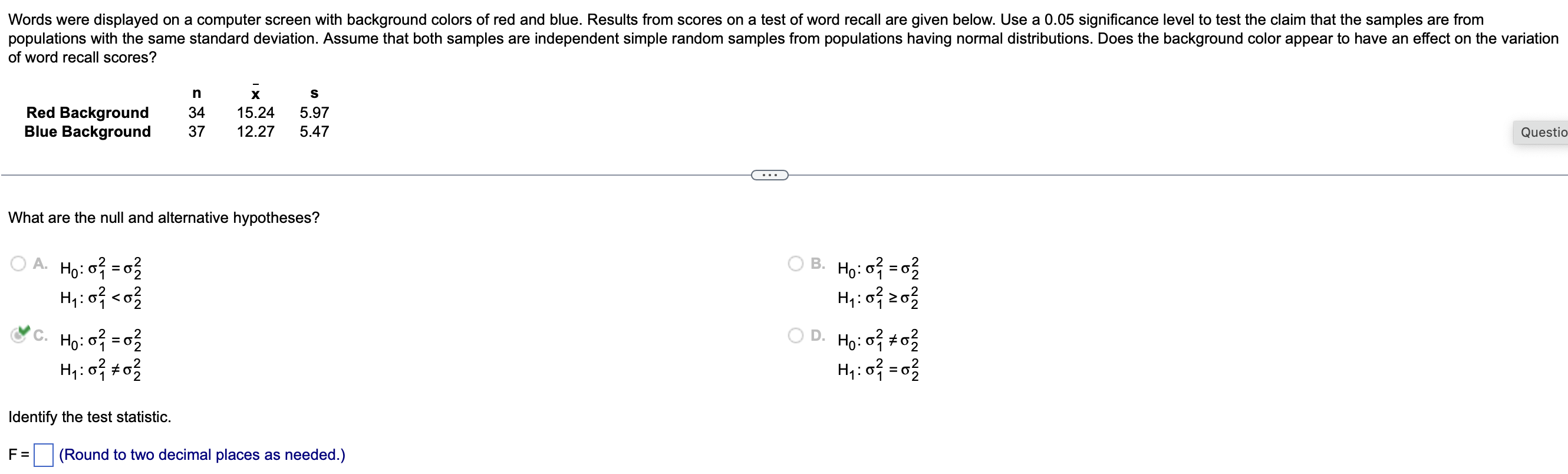 use-technology-to-identify-the-p-value-the-p-value-chegg