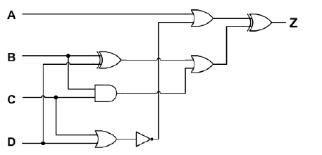 Solved B). Write A Verilog Code That Describes The 