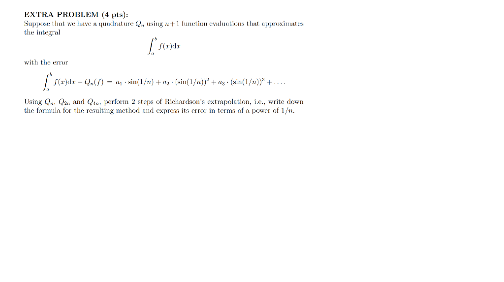 Solved Please include a detailed response, showing all work | Chegg.com