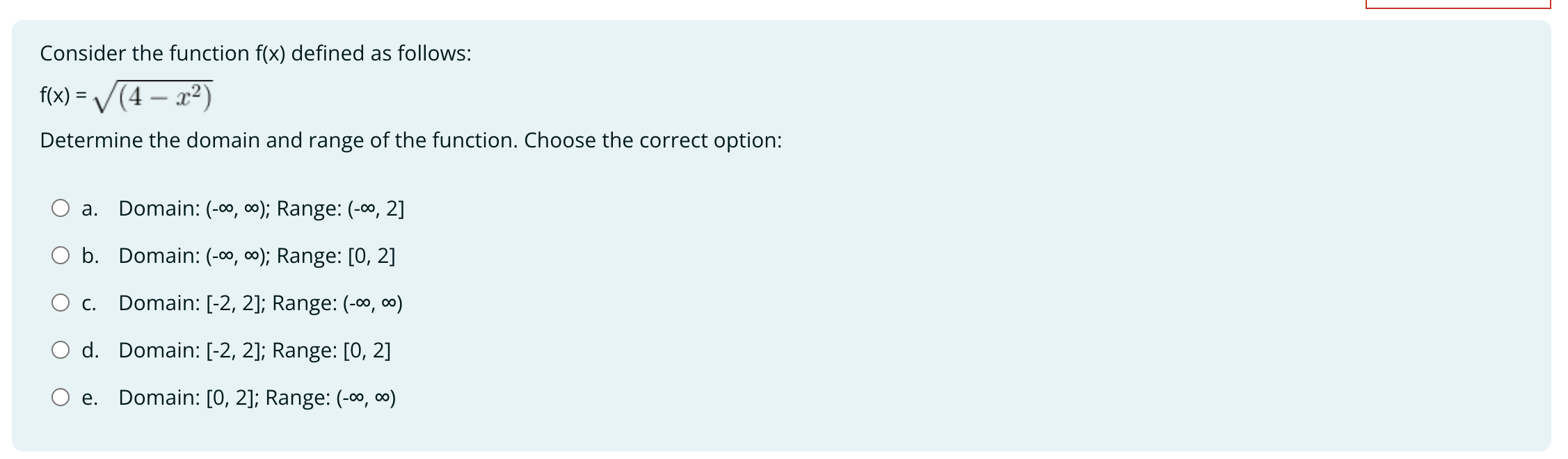 Solved Consider The Function F X Defined As Follows