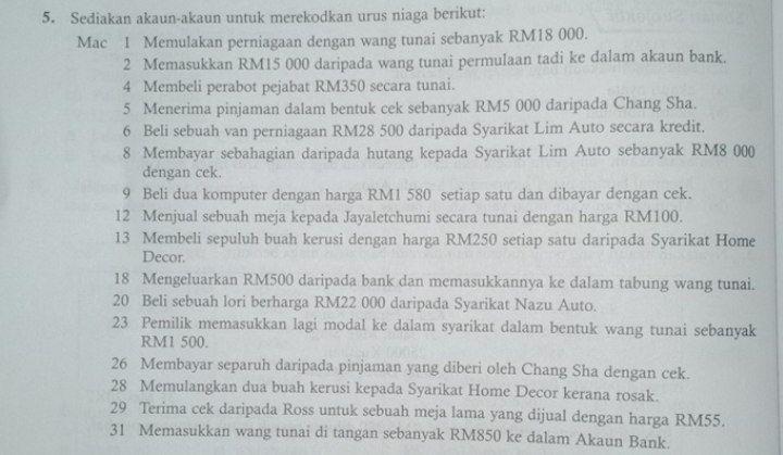 Sistem Perakaunan Perniagaan