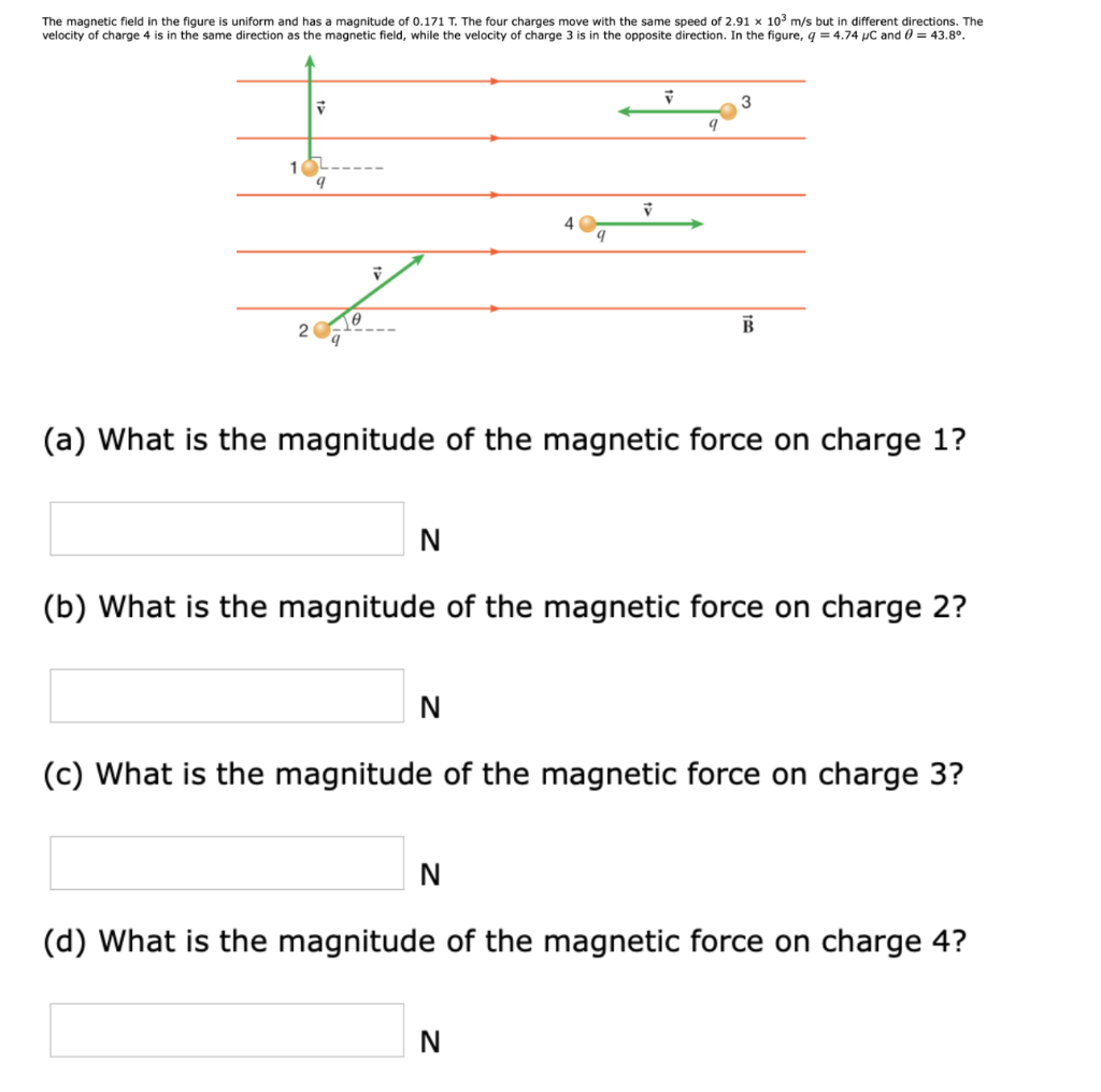 Solved The magnetic field in the figure is uniform and has a | Chegg.com