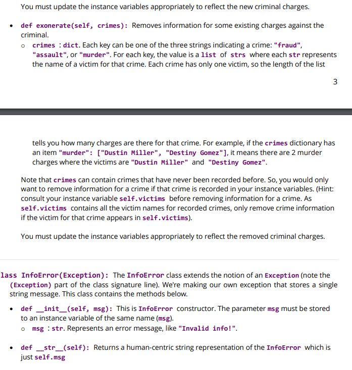 Solved I provided the restrictions and directions for the | Chegg.com