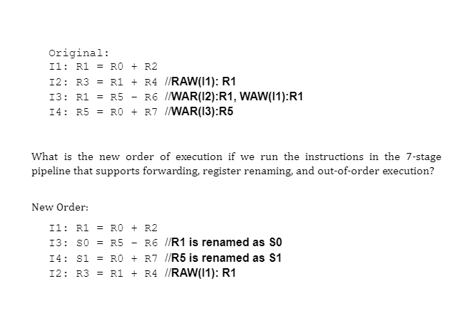 Solved Original: 11: R1 = RO + R2 12: R3 = R1 + R4 | Chegg.com