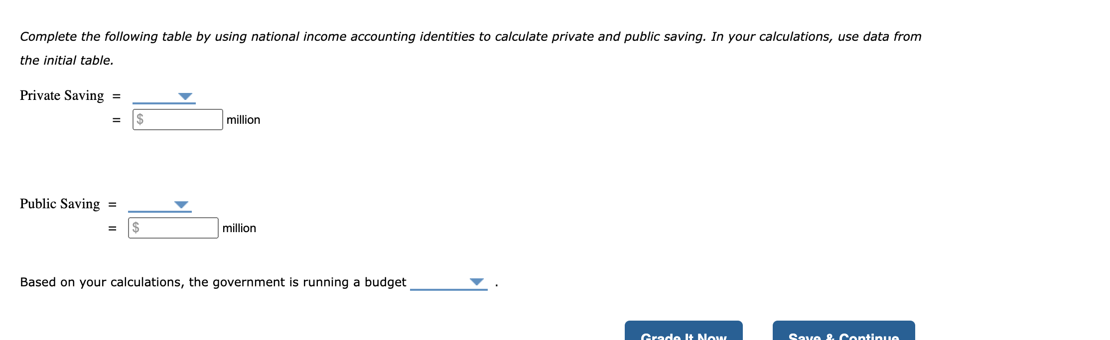 Solved The following table contains data for a hypothetical | Chegg.com