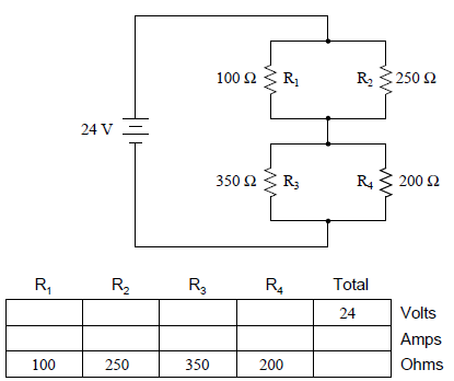 Solved Refer To A Series-parallel Combination Circuit Below, | Chegg.com