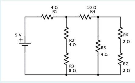 Solved Calculate the effective resistance of the given | Chegg.com