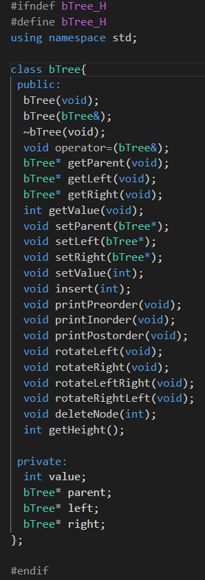 Solved Using c++ please help me write the rotateLeft() (A | Chegg.com