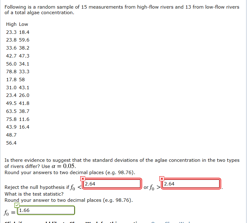 Measurements Random Solved Following is a random sample of 15 measurements from | Chegg.com