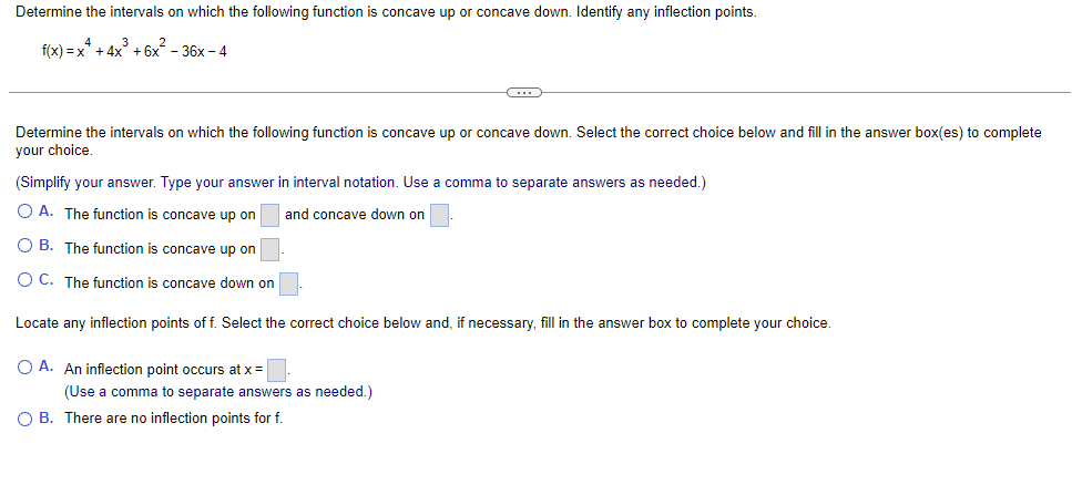 Solved Determine the intervals on which the following | Chegg.com