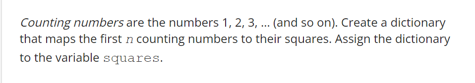 Solved Counting numbers are the numbers 1,2,3,… (and so on). | Chegg.com