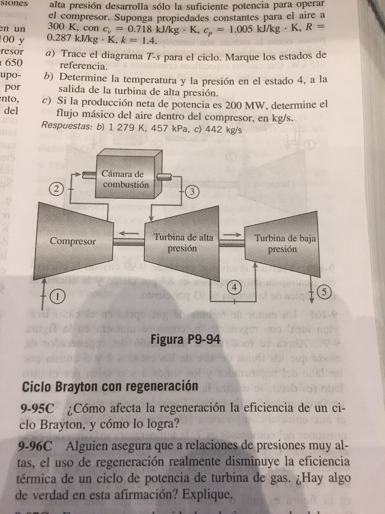 Solved a) Draw the t-s diagram b) determine the temperature | Chegg.com