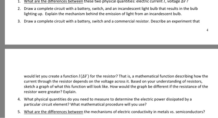 Solved What are the differences between these two physical | Chegg.com