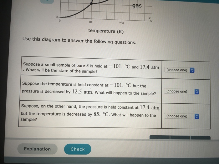 Solved O GASES, LIQUIDS AND SOLIDS Using a phase diagram to | Chegg.com