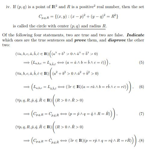 I. The Cartesian Product Of Two Sets A, B Is The Set | Chegg.com