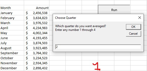 Solved In excel using visual basic Create another macro | Chegg.com